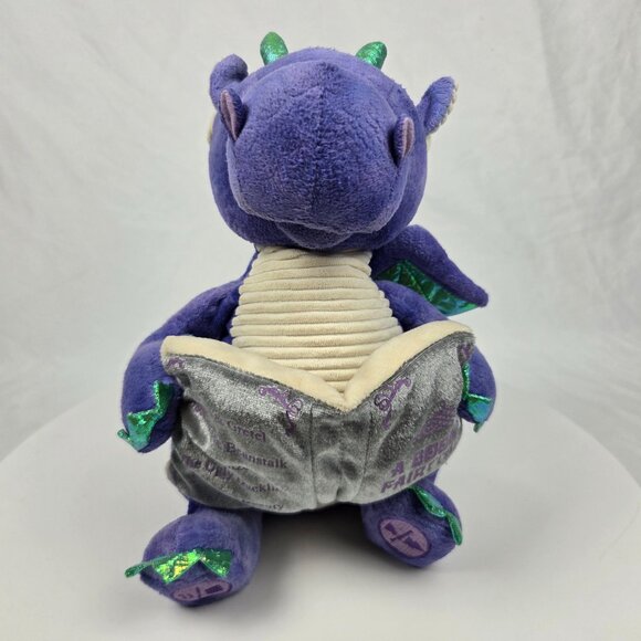 12” Cuddle Barn Duncan The Storytelling Dragon Talking Plush-Reads 5 Fairy Tales - Picture 6 of 8